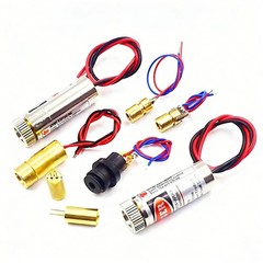 3V 5V Laser Module Red Cross hair Line Poin Dot Diode Focusable Lens 6/9/12mm