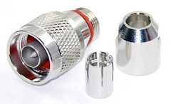 Type N male 1/4″ superflex for FSJ1-50 FSJ150 superflexible Heliax RF connector