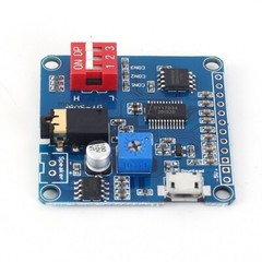 MP3 Player Voice Playback Module I/O Trigger UART Control SD/TF Card