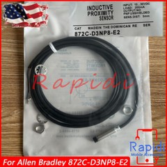 Proximity Sensor Switch 10-30VDC PNP For Allen Bradley 872C-D3NP8-E2 872CD3NP8E2