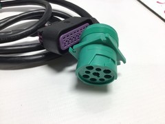 Unbranded F39105 Universal Green (Type 2) 9 Pin Male and Female Splitter Y Cable