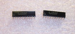 QTY (18) 74FR245PC NSC 20 PIN DIP OCTAL BIDIRECTIONAL TRANSCEIVER NOS 1 TUBE