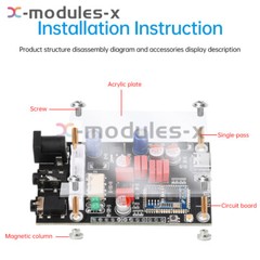 DC8-24V Bluetooth 5.1 Audio Decoder Board APTX HD QCC5125 LDAC Receiver Board