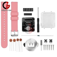 DIY Electronic Kit LED Digital Watch Kit DIY Clock Soldering Project Practice