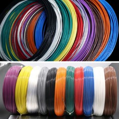 Stranded PTFE Silver Plated Copper Cable Wire FEP Cable 0.12mm²~10mm² 28/30AWG
