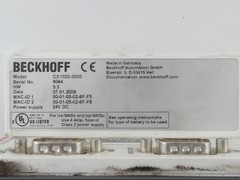 *Parts Only* Beckhoff CX1020-0000 CPU Module CX1020-N030 CX1020-N000 CX1100-0002