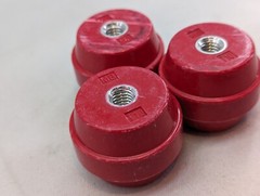 3 New MBI Mar-Bal Electrical High Voltage Standoff Insulator 1-3/8″ x 1-3/4″ T10