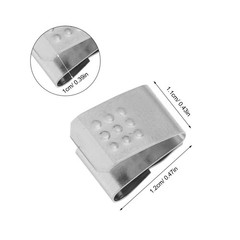10X AA Battery Contacts Replacement Spring Plate Negative to Positive Terminal