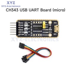 CH340G 6 Pin USB to TTL UART Communication Module Micro / Mini / Type-A / Type-C