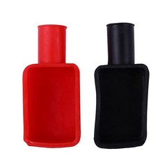 2 Pcs Universal Car Battery Terminal Cap Negative Positive Terminal Covers New