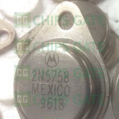2PCS 2N5758 Encapsulation:TO-3,SEMI-RIGID COAX CABLE