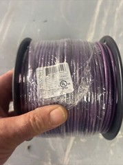 12 AWG Copper Solid Wire 500′ FT Roll THHN/THWN 600 Volt UL Listed -PURPLE