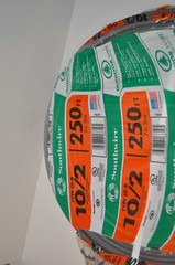 SOUTHWIRE 10-2 UF-B Underground Feeder Cable outdoor 250 FT COPPER CONDUCTORS