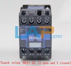 1PCS New NDJ1-22 AC contactor relay (2 open and 2 closed) AC220V/110V/48/36/24V