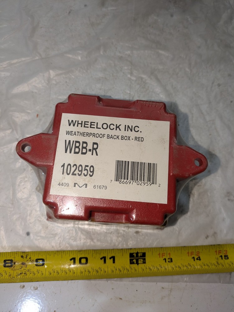 WHEELOCK INC WBB-R 102959 WEATHERPROOF BACK
