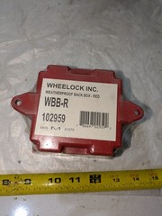 WHEELOCK INC WBB-R 102959 WEATHERPROOF BACK