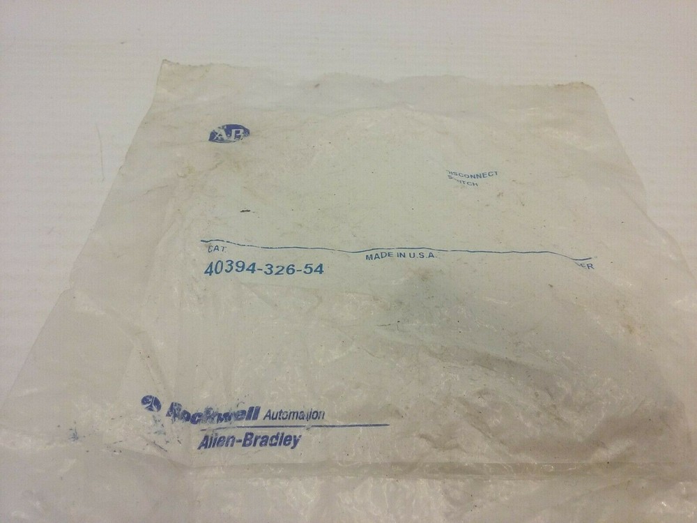 ALLEN BRADLEY 40394-326-54 HARDWARE KIT FOR DISCONNECT SWITCH NIB