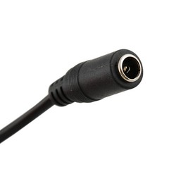 DC Power Right Angle Adapter Cable Cord 5.5mm x 2.1mm Male to Female Barrel Jack