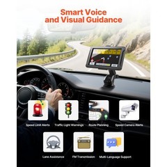 GPS Navigator for Car, 7 inch Touch Screen 16GB GPS Navigation System with Buil