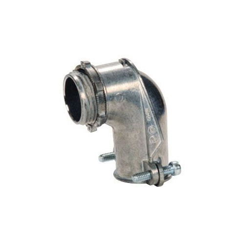 SEPCO C35Z, 1/2″ Die Cast Zinc, 90 Degree Cable Connector – Squeeze Type, 1pc