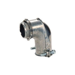 SEPCO C35Z, 1/2″ Die Cast Zinc, 90 Degree Cable Connector – Squeeze Type, 1pc