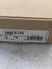 MERSEN TRS5-6/10R CLASS RK5 600VAC FUSE (LOT OF 7)