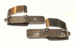 Electric Connections Single Leaf Spring Battery Contact, Nickel Plated
