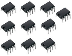 Op Amp Experimenter’s Kit 2 – 10 Piece Bundle – DIP New IC