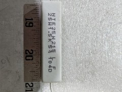 NTE 25W215, 1.5K Ohm 25 Watt Wirewound Ceramic Power Resistors 25W