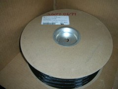 BUYHEATSHRINK BS125-BK, Expand. Braid Cable, Black, 1-1/4″ Heat Set, 250/ft, NOS