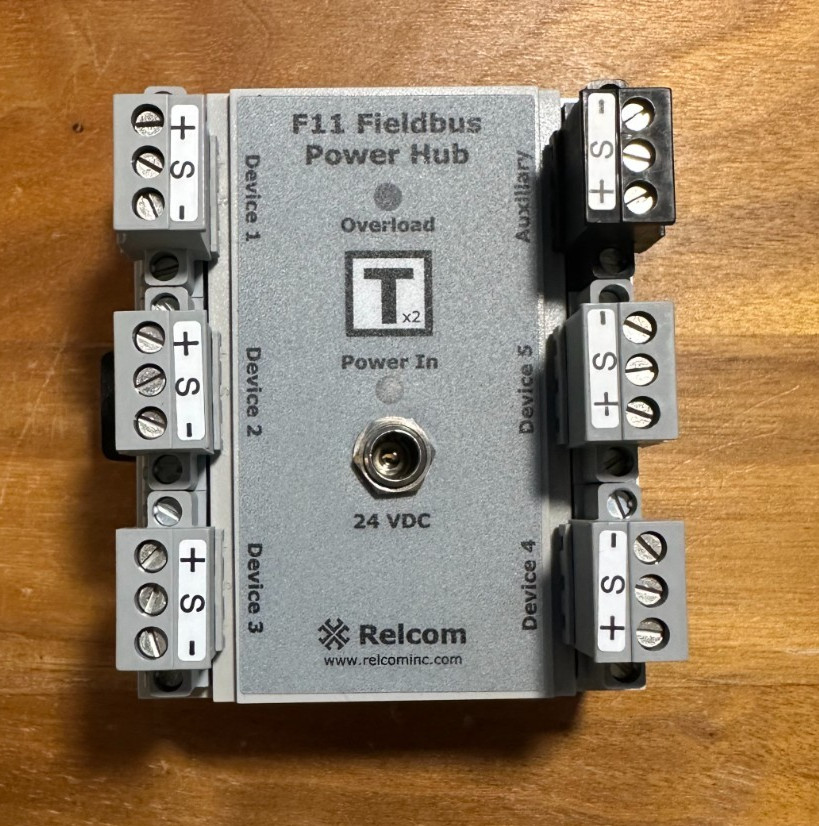RELCOM F11 Fieldbus Power Hub Conditioner