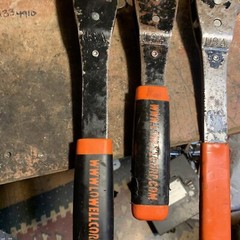 LOT OF (3) I FARGO 2 Lowell Reversible Lineman Ratchet 1 x 1-1/8 x 3/4 USA