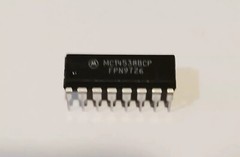 One Lot of 100 PCS Motorola Monostable Multivibrators MC14538BCP/New