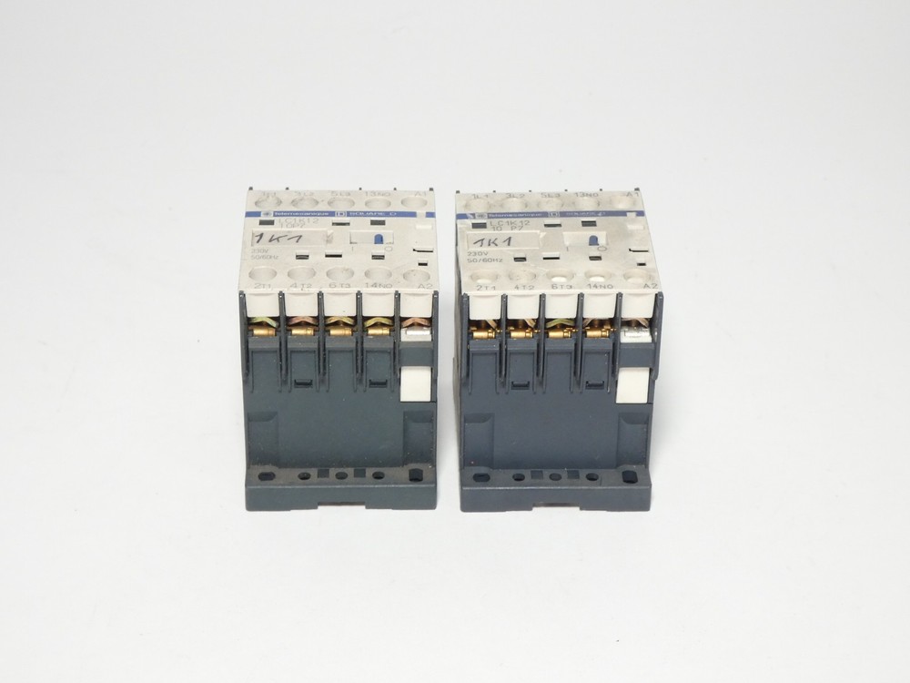 *Lot of 2* Schneider Electric Telemecanique LC1K12 IEC Magnetic Contactor 230VAC