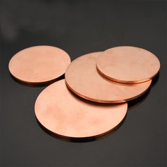 10/20/50/60-200mm Dia. Copper Discs Round Copper Metal Discs Round Copper Discs