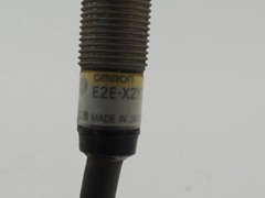 Omron E2E-X2Y2 6′ Inductive Proximity Sensor 240VAC 100mA – NEW Surplus!