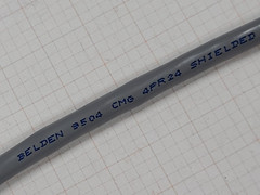 Belden Wire 9504 24/4P Twist Pair Shielded RS-232 Instrumentation Cable /10ft