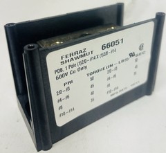 MERSEN FERRAZ SHAWMUT NO. 66051 COPPER PWR-DIST BLK 1P