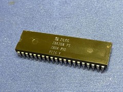 Z8420APS Z80A-PIO ZILOG 1981 40-PIN DIP Vintage Very Rare LAST ONE