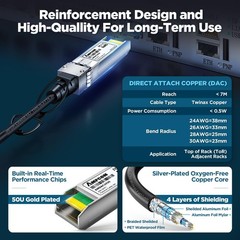 Cisco SFP-H10GB-CU1M 10G SFP+ DAC Twinax Cable