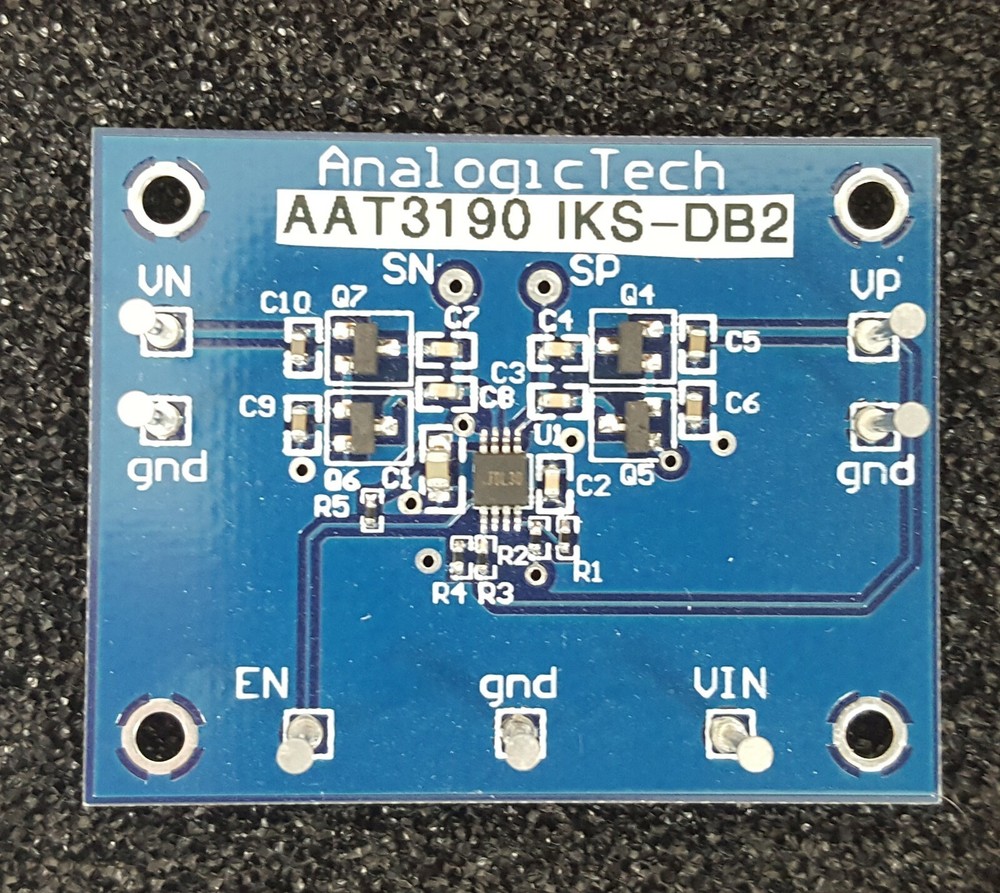 1pc Skyworks Analogic AAT3190 Positive/Negative Voltage Charge Pump Eval Board