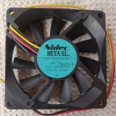 SONY – NIDEC D08R-12TS1 06B 12VDC 0.09A FAN – 3PIN w/rubber mounts