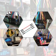 2.54mm Dupont Jump Wire 20cm M-F M-M F-F Jumper Breadboard Cable Lead DIY Hobby