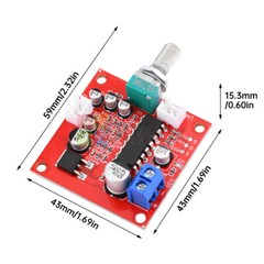 PT2399 Microphone Reverb Plate Reverberation Board No Preamplifier Function Red