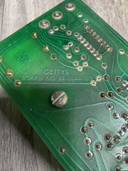 GETTYS, CIRCUIT BOARD, 55-0044-103, #4001B19