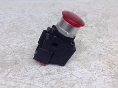 Control Concepts HFVPPM24L Red Illuminated Push Pull Button CBFS (OK)