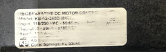 KB ELECTRONICS KBRG-240D REGENERATIVE DC DRIVE 0-180V 11A TESTED WORKING USED