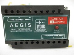 AEGIS / TYCOR AGS-120-3-X TRANSIENT NOISE FILTER 120V 3A