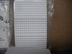 T&B EZCODE wire markers L1 L2 L3 150ea/bk lot of 4 books 4 lots are available