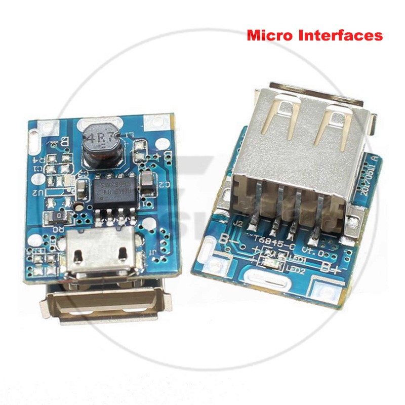 USB Power Bank Circuit Board 134N3P Charge Discharge Micro Module Boost 5V 1A